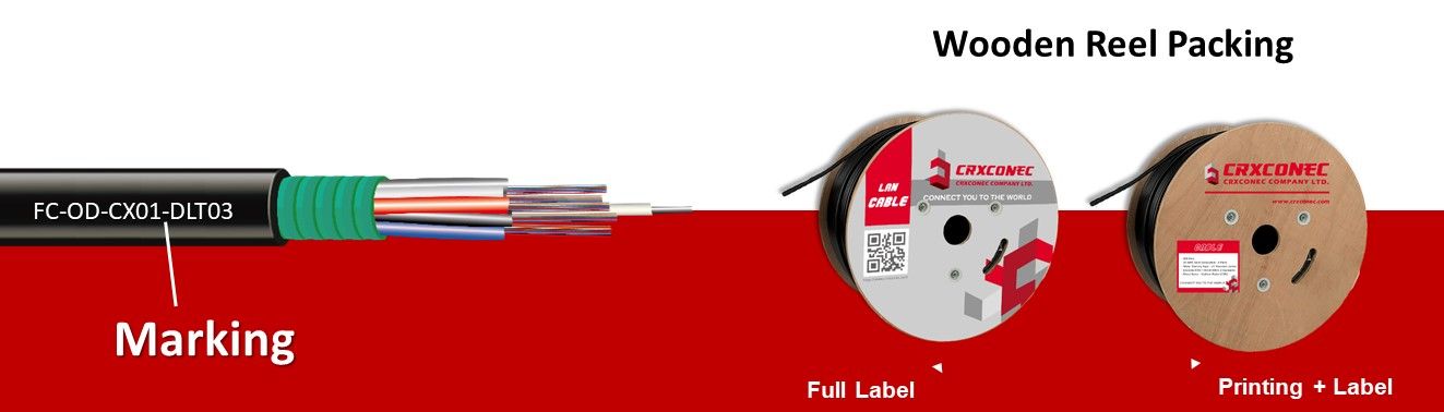 สายไฟเบอร์หุ้มเกราะเบา OEM มีจำหน่าย